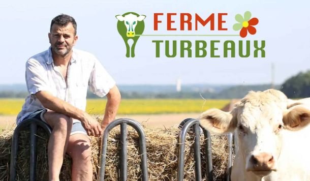 creation logo et charte pour le site www.ferme-turbeaux.fr